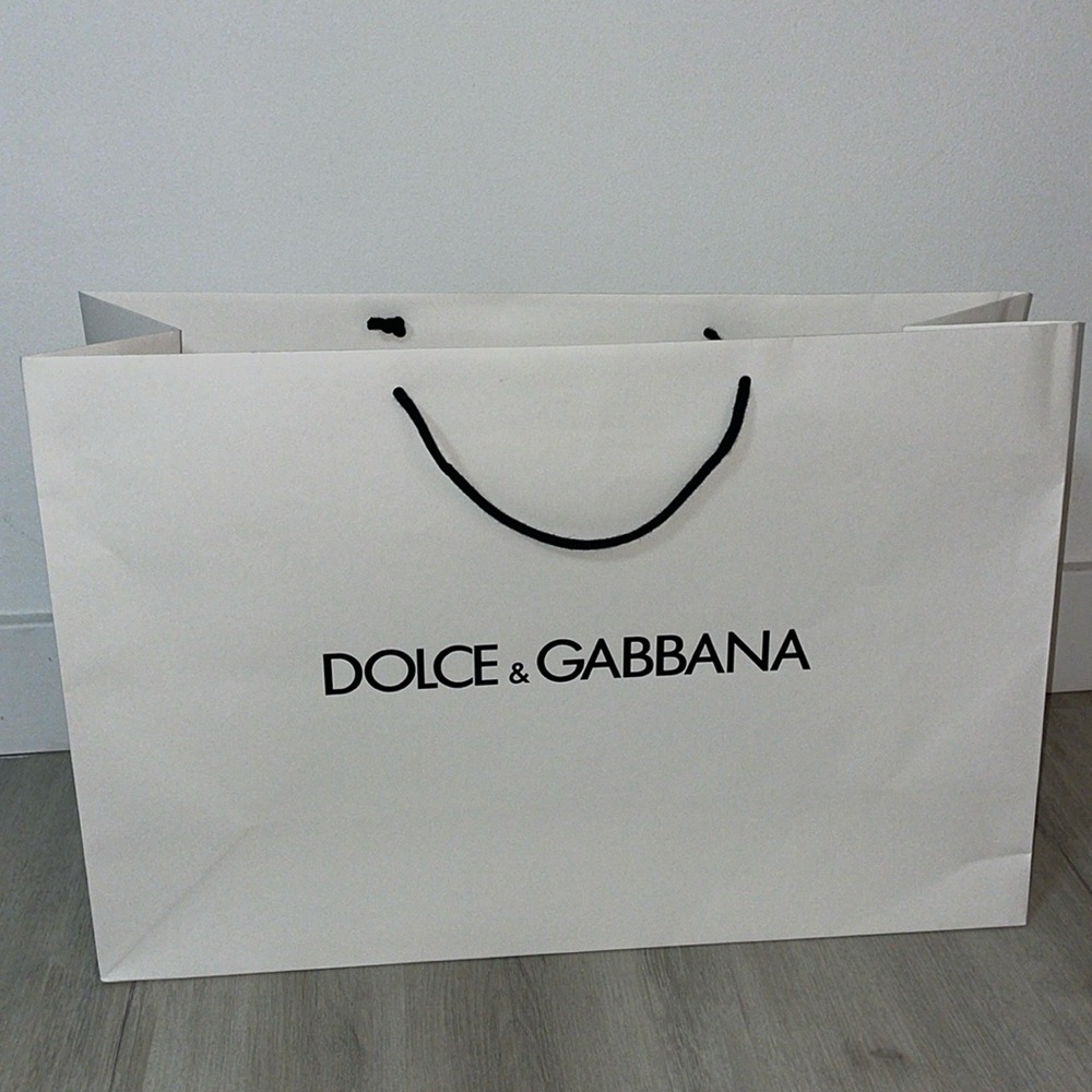 Large Dolce & Gabbana shopping bag